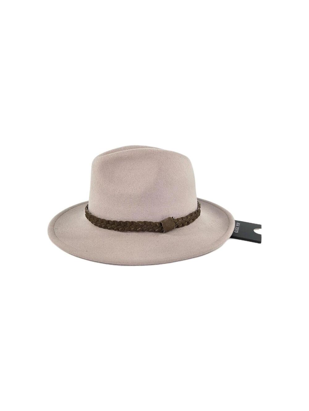GIGI PIP Monroe Rancher Fedora hat size 53 XS 100% Australian Wool Ivory Hats